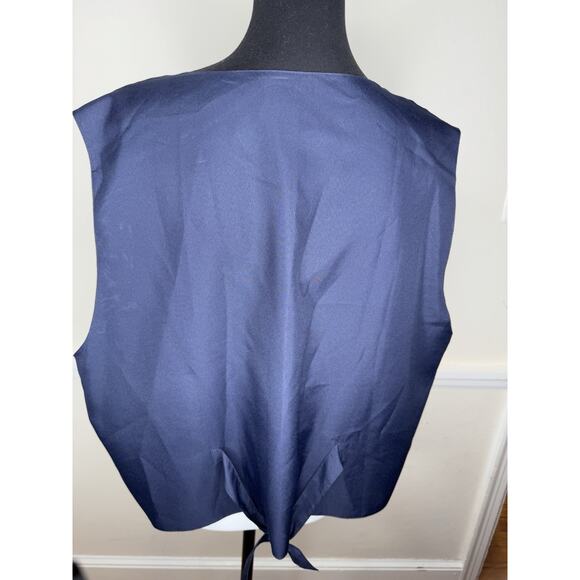 The Quaker Factory‎ Sequins Vest Red White Blue flag 4th of July & flags USA, 1X - Picture 4 of 10